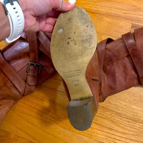 Italian leather boots - Picture 4 of 6